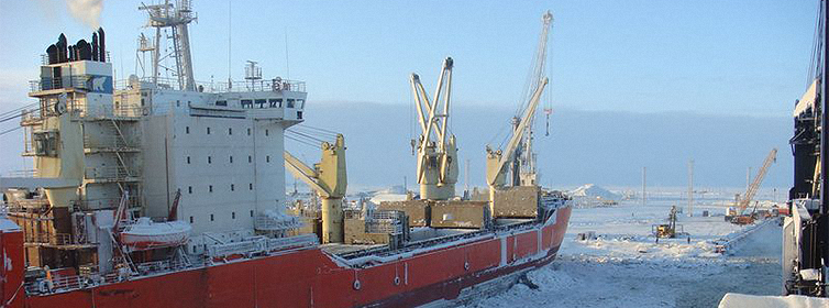 Доставка грузов в порт Сабетта в 2015 году